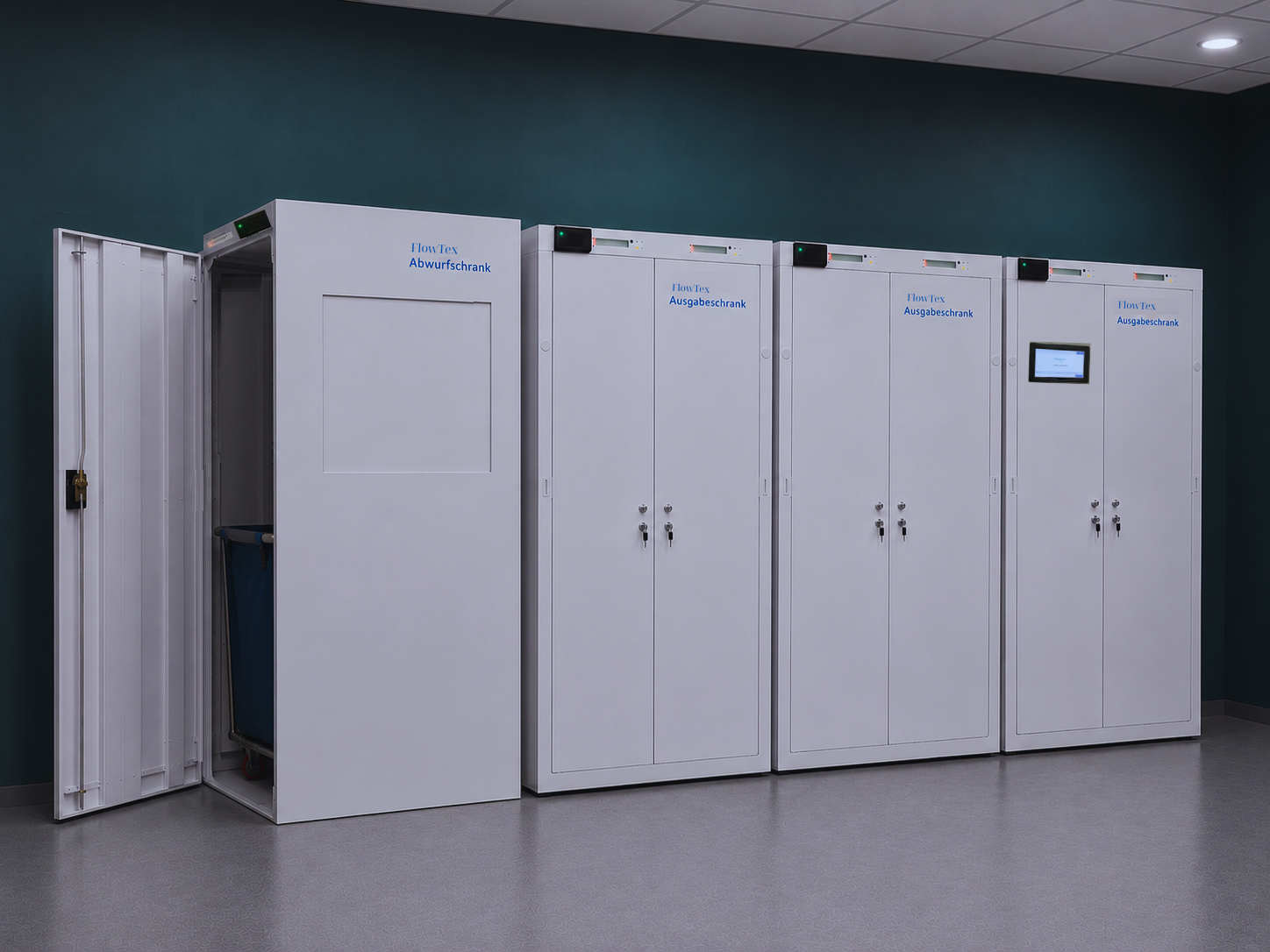 FlowTex Smart RFID Cabinet